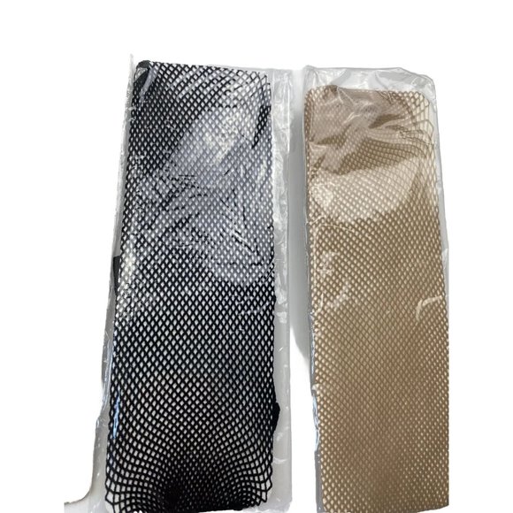 Hue Knee Socks, Cream/Tan, Black Nude Shades One Size Fits All, New - Picture 3 of 7